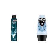 Rexona Men Xtra Cool 200 ml Erkek Sprey Deodorant ve Men Xtra Cool 2x50 ml Erkek Roll On Deodorant