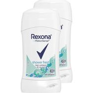 Rexona Shower Fresh 2x40 ml Kadın Stick Deodorant