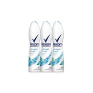 Rexona Shower Fresh Kadın 3x150 ml Sprey Deodorant