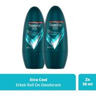 Rexona Xtra Cool 2x50 ml Üstün Koruma 72 Saat Kesintisiz Koruma Erkek Deodorant Roll On