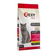 Rexy 1 kg Yetişkin Somon Balıklı Kısırlaştırılmış Kedi Maması