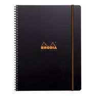 Rhodia A4 Elestik Bantlı Çizgili Spiralli Defter