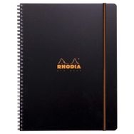 Rhodia A4 Elestik Bantlı Kareli Spiralli Defter