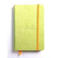 Rhodia Anis Green A6 96 Yaprak Boutique Rodiarama Renkler Italyan Deri Çizgisiz Defter