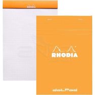 Rhodia Basi Turuncu Kapak 80 gr 80 Yaprak Noktalı Bloknot