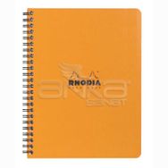 Rhodia Basic Spiralli 80 gr 80 Yaprak Kareli Defter