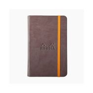 Rhodia Boutique Rodiarama Renkler Chocolate A6 İtalyan Deri Defter