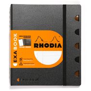 Rhodia Exabook Dosya Çizgili 160x210 mm Spiralli Defter