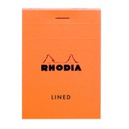 Rhodia RB 11600 Turuncu Çizgili Bloknot