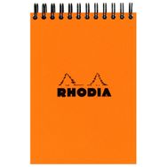 Rhodia RB 13500 Spiralli Kareli Turuncu Bloknot