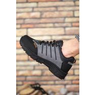 Riccon 0012115 LNRCNDC115 Füme Siyah Erkek Ayakkabı
