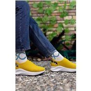 Riccon 00121805 Hardal Kadın Sneaker