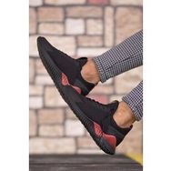 Riccon 00122044 Siyah Kırmızı Unisex Sneaker