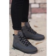 Riccon 00122262 Gri Siyah Erkek Sneaker Bot