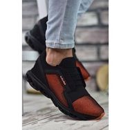Riccon 0012304 Siyah Turuncu Erkek Sneaker