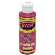 Rich 0761 Pembe 120 cc Metalik Akrilik Boya