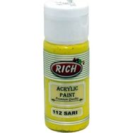 Rich 112 Sarı 30 cc Akrilik Boya