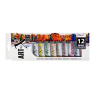 Rich 11412 Art-X 12 ml 12 Renk Tüp Akrilik Boya