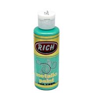 Rich 120-0754 Metalik Boya 120 cc Yeşil Akrilik Boya
