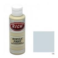 Rich 130cc 176 Gri Mavi Akrilik Boya