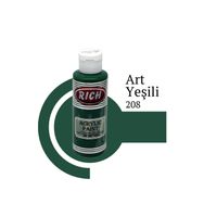 Rich 130cc Art Yeşili 208 Akrilik Boya