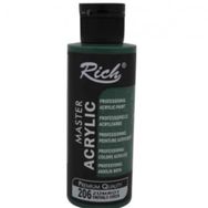 Rich 206 Zümrüt 120 cc Master Acrylic Akrilik Boya