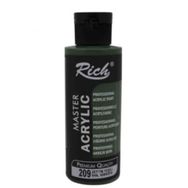 Rich 209 Zeytin Yeşili 120 cc Master Acrylic Akrilik Boya
