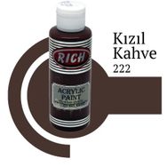 Rich 222 Kızıl Kahve 130cc Akrilik Boya