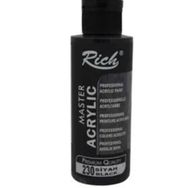 Rich 230 Siyah 120 cc Master Acrylic Akrilik Boya