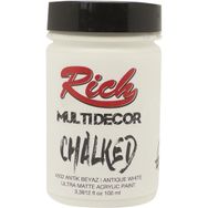 Rich 4502 Antik Beyaz 100 ml Multi Decor Chalked Akrilik Boya