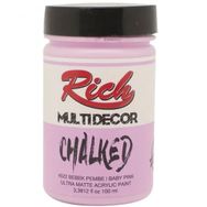Rich 4522 Bebek Pembe 100 ml Multi Decor Chalked Akrilik Boya