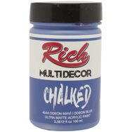 Rich 4544 Odeon Mavi 100 ml Multi Decor Chalked Akrilik Boya
