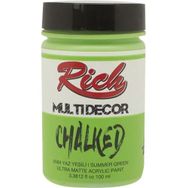 Rich 4564 Yaz Yeşili 100 ml Multi Decor Chalked Akrilik Boya
