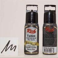 Rich 60 cc 934 Metalik Siyah Boyutlu Boncuk Akrilik Boya