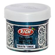 Rich Boya Antik Turkuaz 1569 50 cc Chrome Metalic Boya