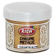 Rich Chrome 1549 Antik Altın 60 cc Metalik Extra Simli Sedefli Boya