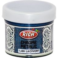 Rich Chrome 1566 Lacivert 60 cc Metalik Extra Simli Sedefli Boya