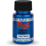 Rich Chrome 1578 Bebek Mavi 50 cc Metalik Akrilik Boya