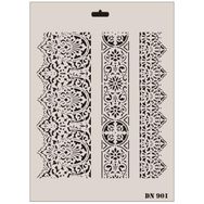Rich Dantel Seri DN-901 35x25 cm Stencil