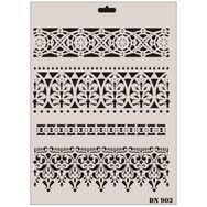 Rich Dantel Seri DN-903 35x25 cm Stencil
