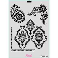 Rich Dantel Seri DN-926 35x25 cm Stencil