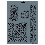 Rich DN-904 Dantel Stencil 25x35 cm Boyama Şablonu