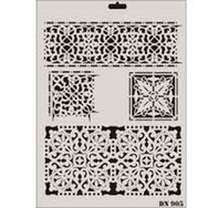 Rich DN-905 Dantel Stencil 25x35 cm Boyama Şablonu