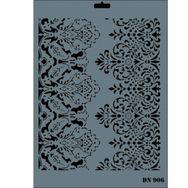 Rich DN-906 Dantel Stencil 25x35 cm Boyama Şablonu