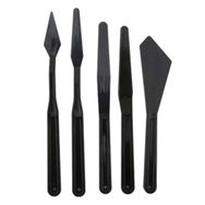 Rich FRRICH-127 Siyah Plastik 5'li Set Spatula