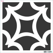 Rich KR-1507 Fayans Stencil 30x30 cm Boyama Şablonu