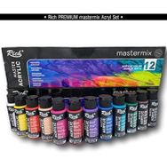 Rich Mastermix 60 cc 6'lı Canlı Renkler Akrilik Boya