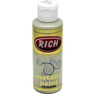 Rich Metalik 120 cc Platin Akrilik Boya