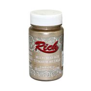 Rich Metalik 2526 90 ml Şampanya Akrilik Boya multi surface titanium
