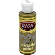 Rich Metalik Koyu Altın 130 cc Akrilik Boya